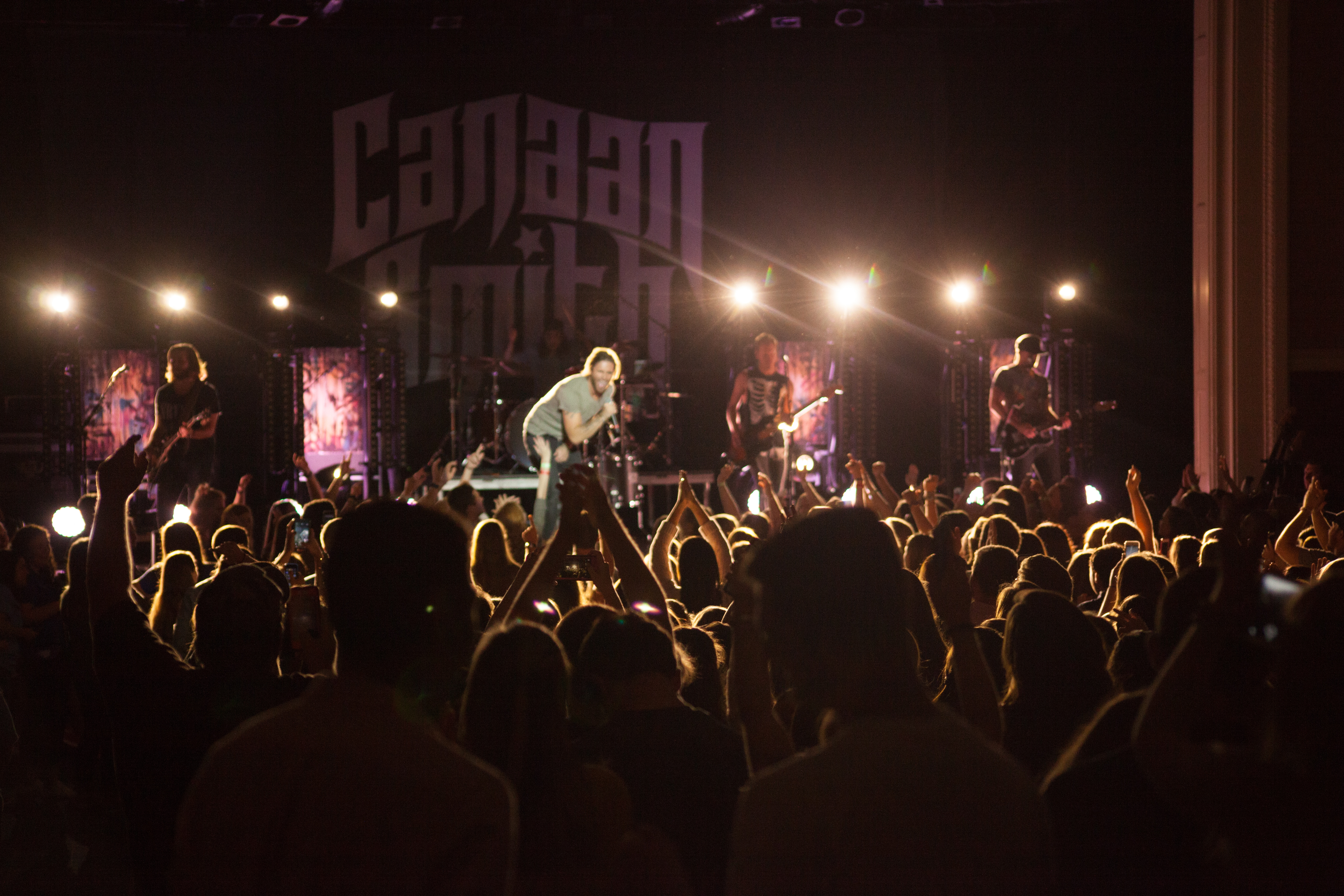 image from a UPB concert at Wilson Hall featuring Canaan Smith